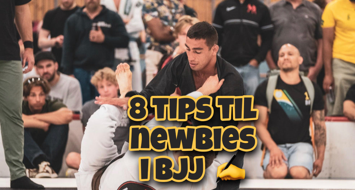 8 Tips for nybegynnere i Brasiliansk Jiu-Jitsu