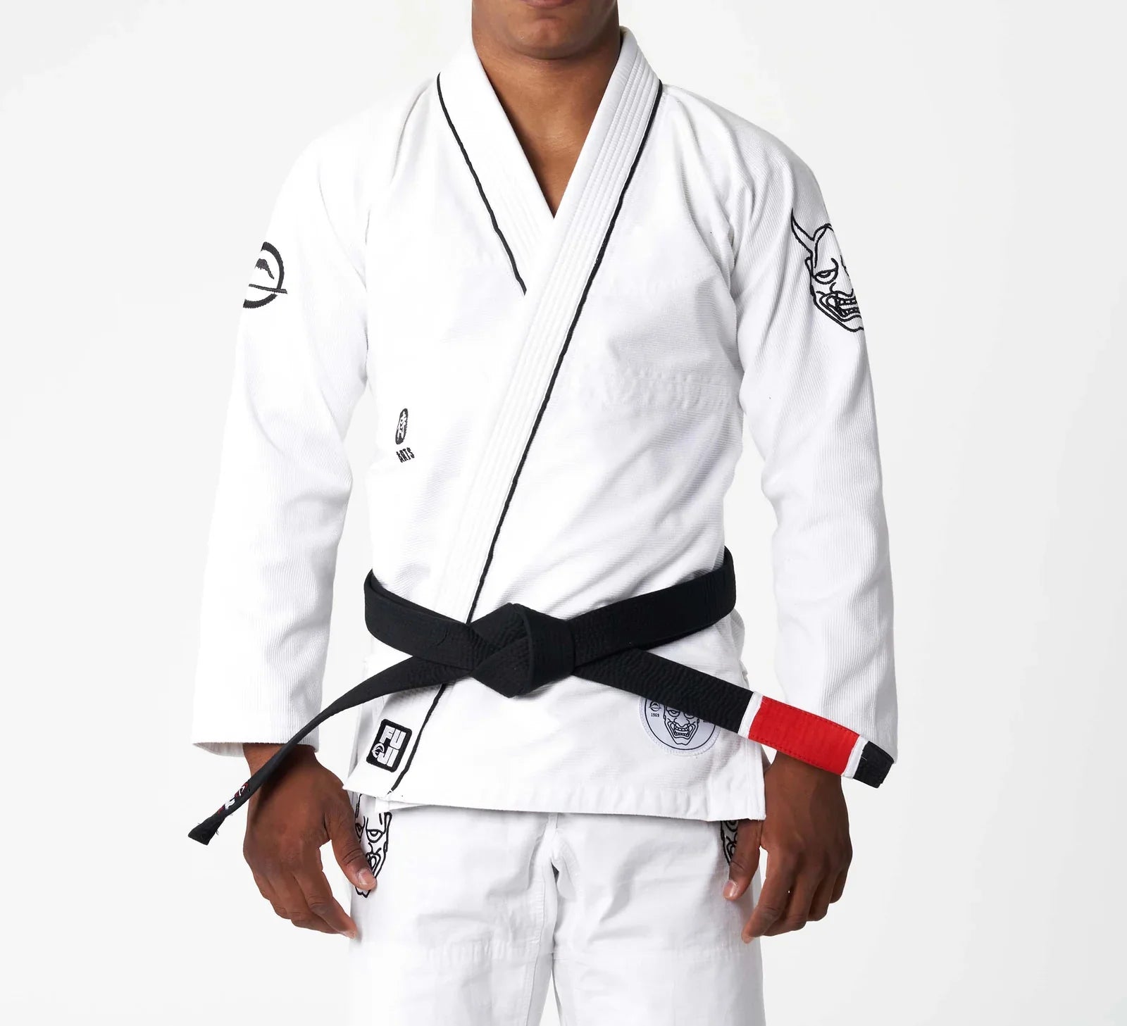 FUJI Suparaito BJJ Drakt - Dark Arts Hvit Utgave