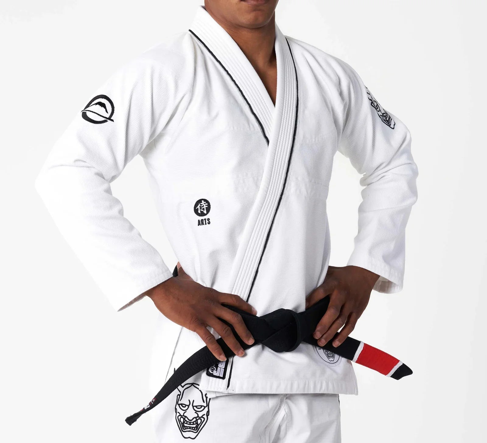 FUJI Suparaito BJJ Drakt - Dark Arts Hvit Utgave