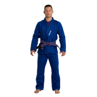 Basic BJJ DRAKT V2 - Blå