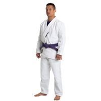 Basic BJJ DRAKT V2 - HVIT