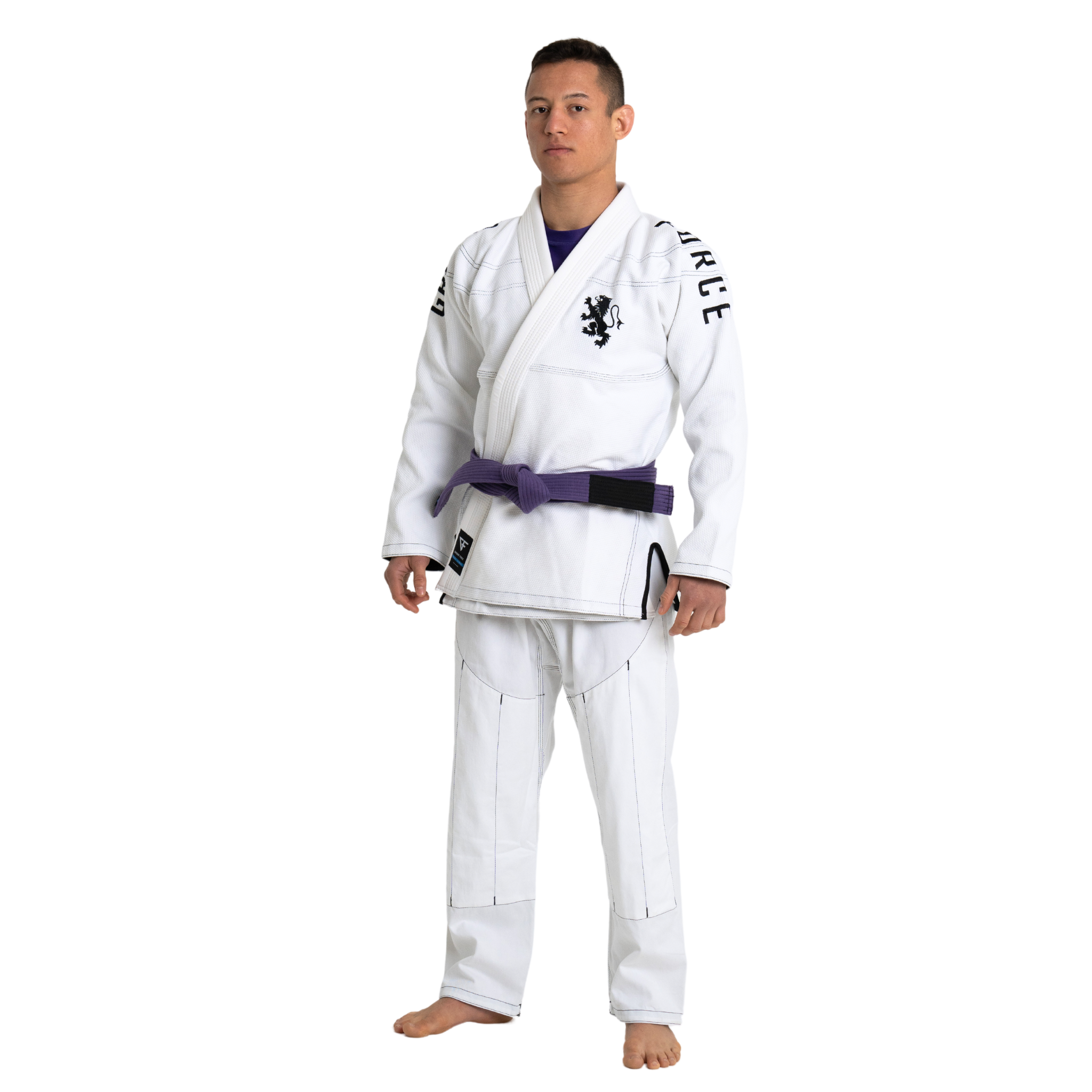 Emergo BJJ DRAKT - GF Hvit