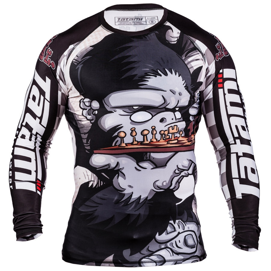 TATAMI CHESS GORILLA GRAPPLING RASHGUARD