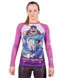 LADIES MEERKATSU ALICE IN JIU-JITSU LAND BJJ RASH GUARD