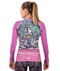 LADIES MEERKATSU ALICE IN JIU-JITSU LAND BJJ RASH GUARD