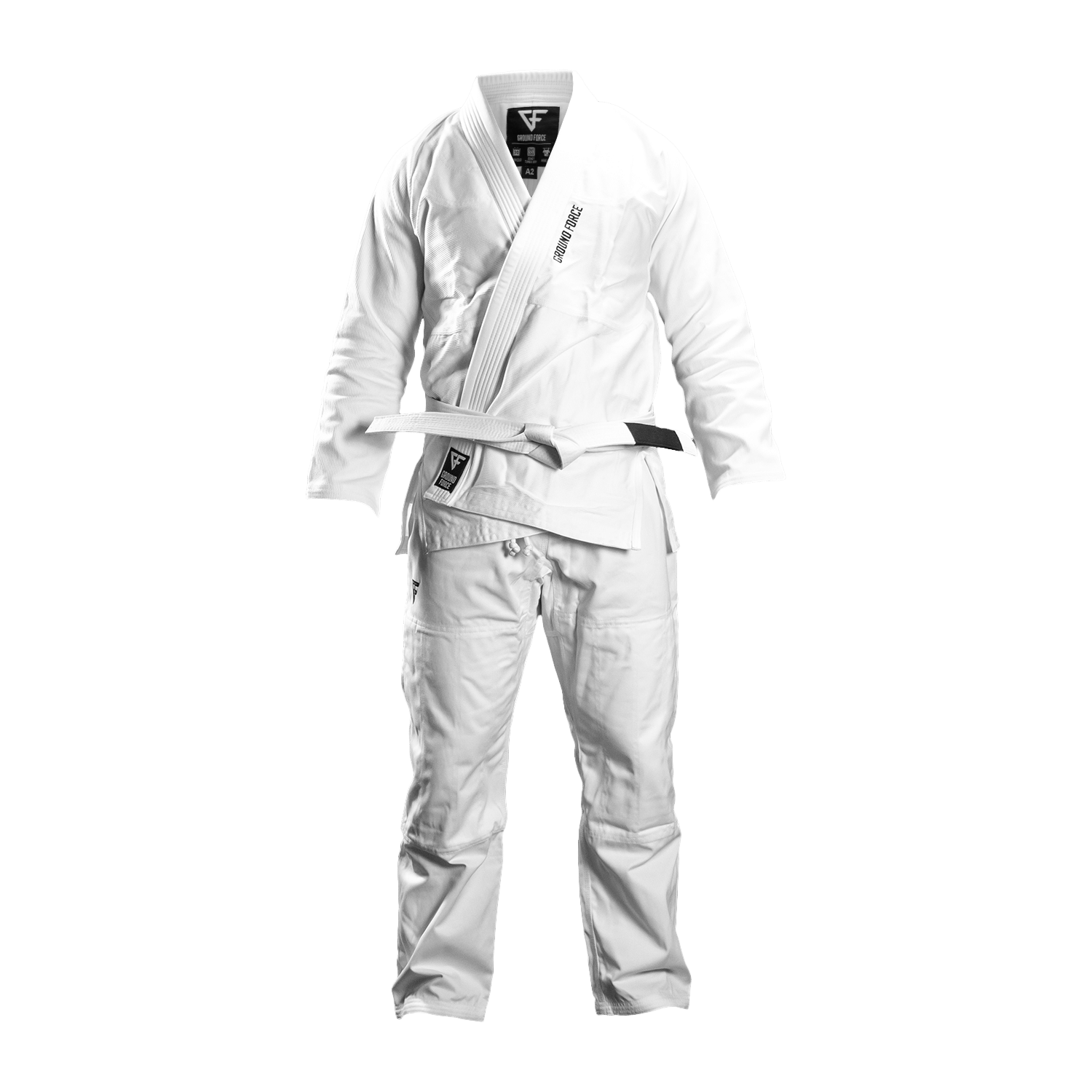 Basic BJJ DRAKT V2 - HVIT