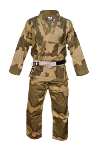 Fuji sports All Around BJJ Gi beginner camo front