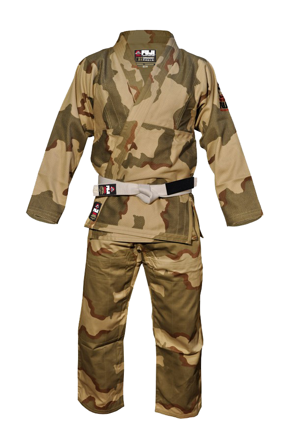 Fuji sports All Around BJJ Gi beginner camo front