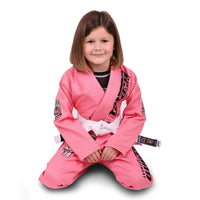 Tatami NEW Meerkatsu Kids Animal BJJ DRAKT - ROSA