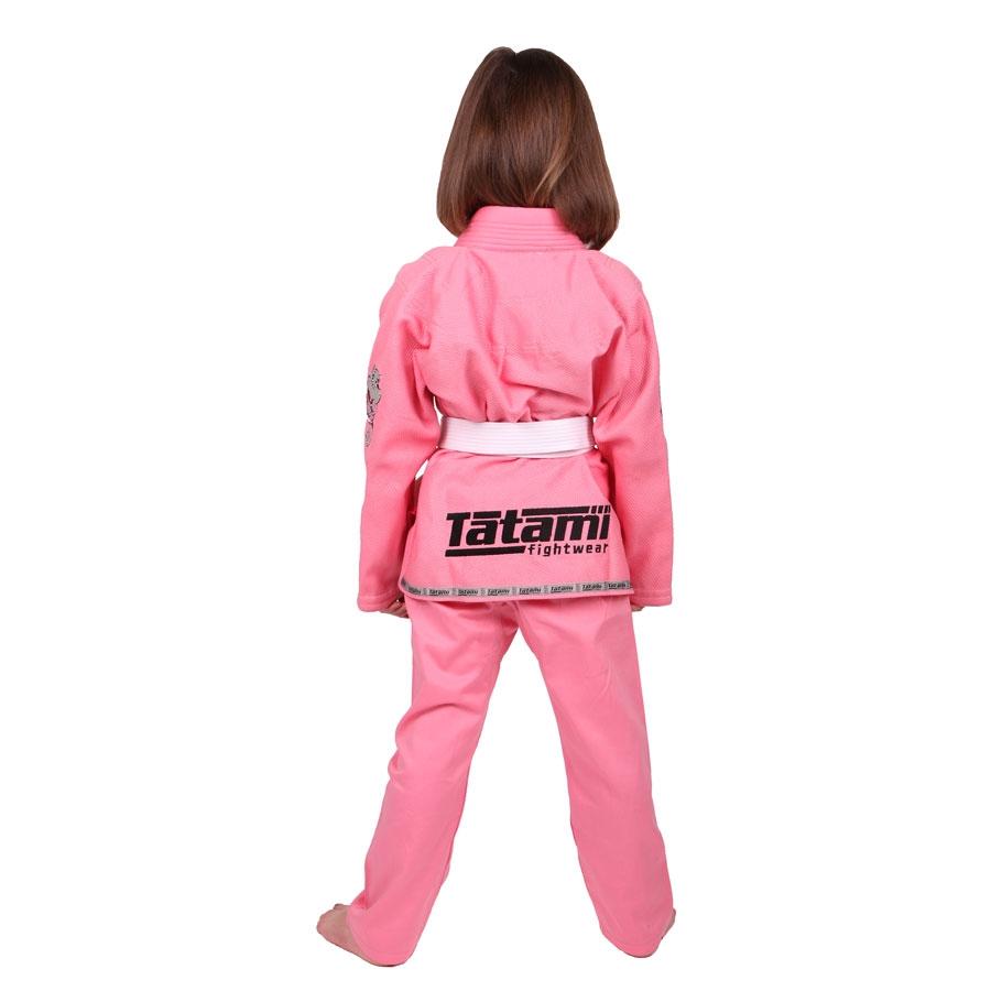 Tatami NEW Meerkatsu Kids Animal BJJ DRAKT - ROSA